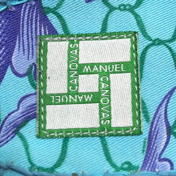 MANUEL CANOVAS Canvas Tropical
Floral Print Jute Wedge Slip-On size 40/10 - Picture 4 of 5